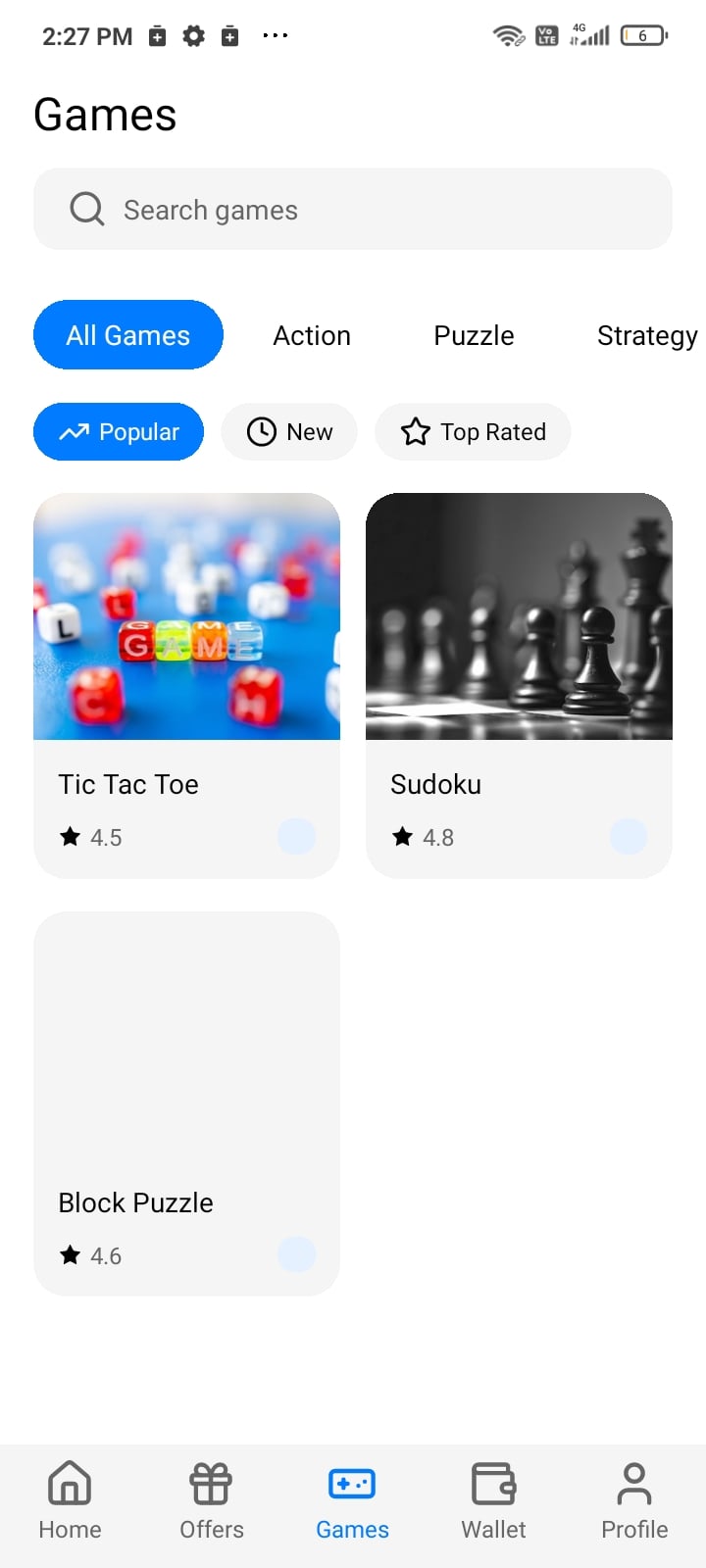 GameHub - Multi-Game Platform - Professional software development project showcasing Unity, C#, Firebase, Google Play Games